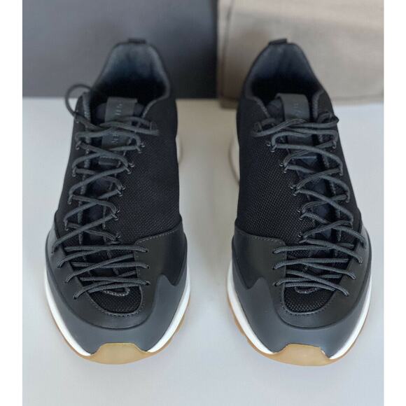 Bottega Veneta Men\'s Scar Tex Black Sneakers 8 US (41 Euro) 609891 NIB $790